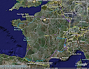 2006 TdF Route - Google Earth