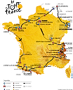 2006 Tour Route